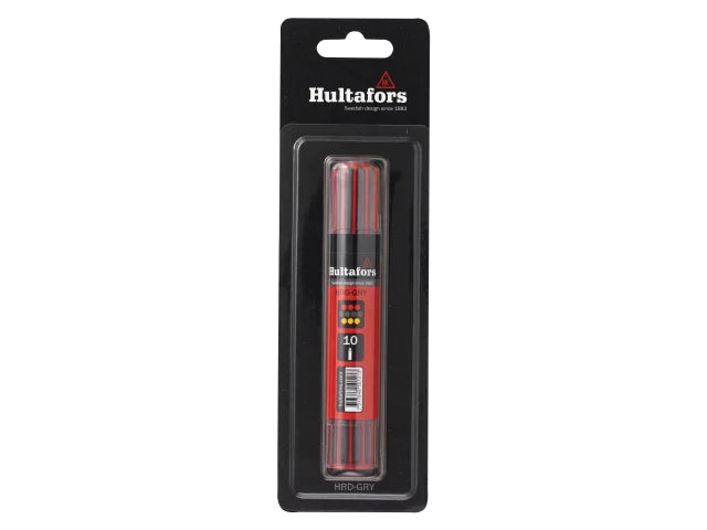 Dry Marker Refill Graphite/Red/Yellow (10) Blister Pack, Hultafors