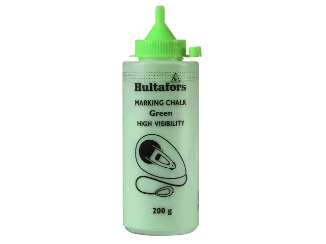 Chalk Line Chalk High-vis Green 200g, Hultafors