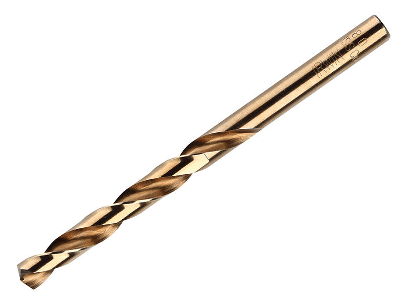 HSS Cobalt Drill Bits (10) 3.5mm OL:70mm WL:39mm, IRWIN®