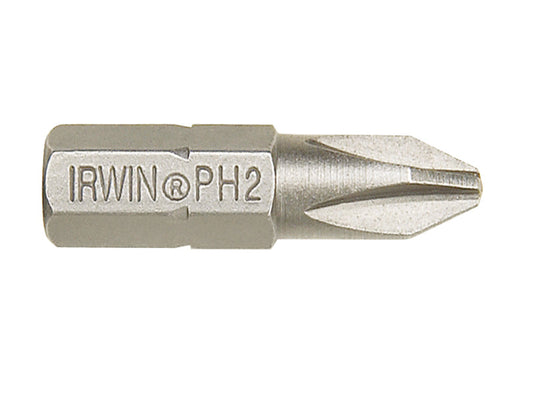 Screwdriver Bits Phillips PH2 25mm (Pack 10), IRWIN®