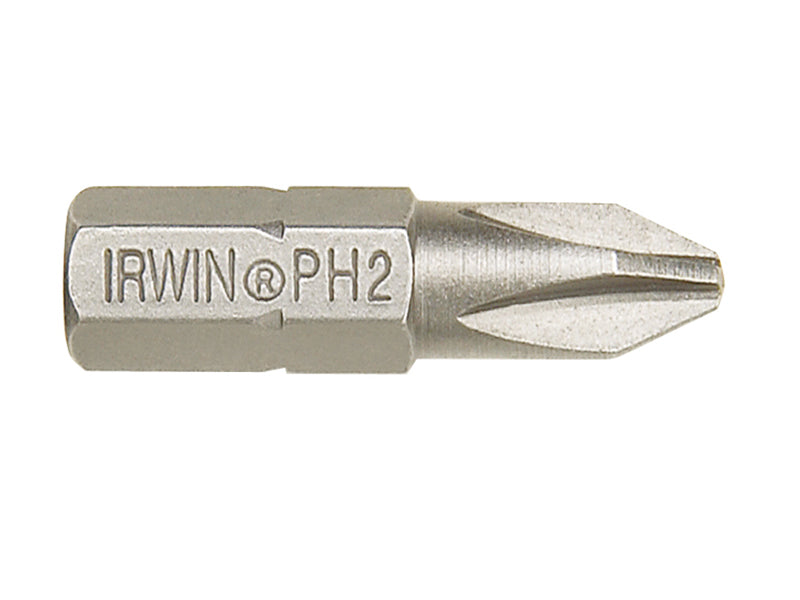 Screwdriver Bits Phillips PH3 25mm (Pack 10), IRWIN®