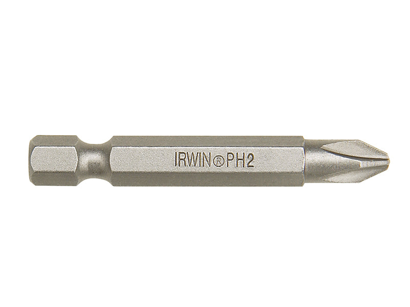 Power Screwdriver Bit Phillips PH2 70mm (Pack 1), IRWIN®