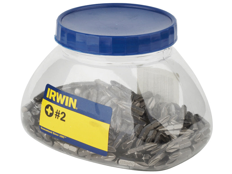 Sweetie Jar Pozidriv PZ2 Bits (Pack 250), IRWIN®