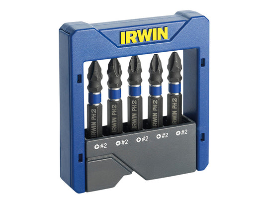 Phillips Impact Screwdriver Pocket Bit Set, 5 Piece, IRWIN®