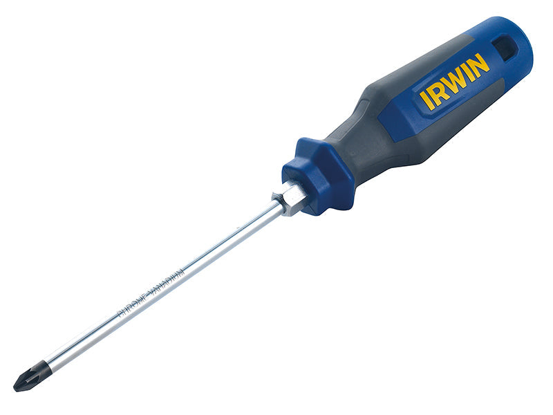 Pro Comfort Screwdriver Pozi Tip PZ2 x 125mm, IRWIN®