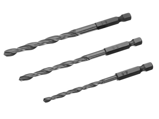 HSS Drill Bit Hex Shank Bit Set, 3 Piece, IRWIN®