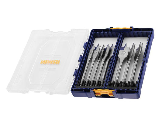 Blue Groove 4X Flat Bit Set, 8 Piece, IRWIN®