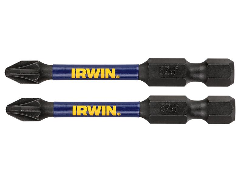 Impact Pro Performance Screwdriver Bits PZ1 57mm (Pack 2), IRWIN®