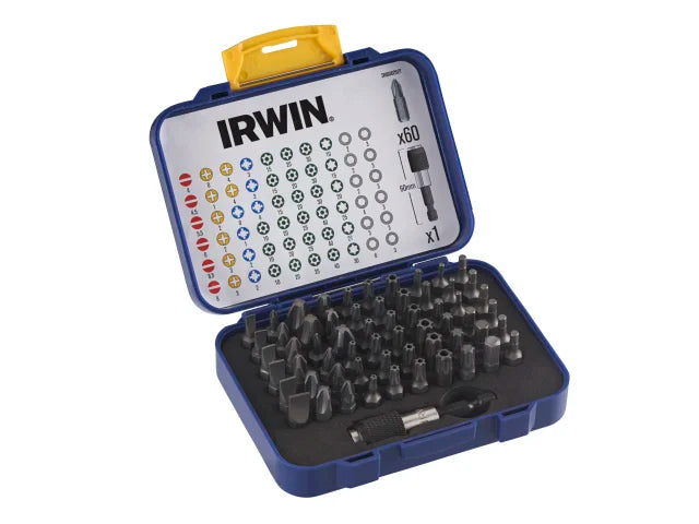 Colour Coded Screwdriver Bit Set, 61 Piece, IRWIN®