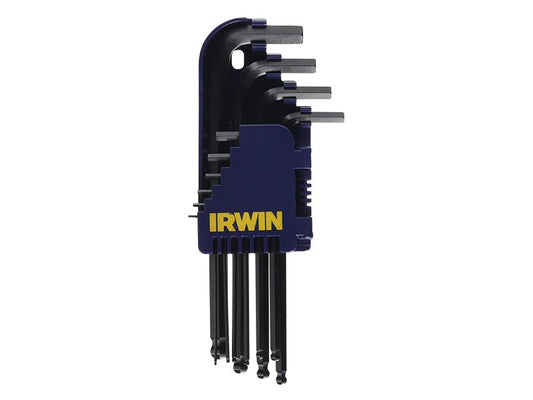 T10757 Long Arm Ball End Hex Key Set, 10 Piece (1.5-10mm), IRWIN®