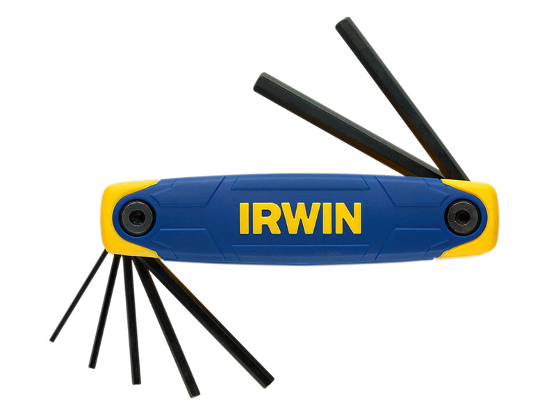 Folding Hex Key Set, 7 Piece (2-8mm), IRWIN®