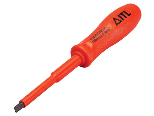 Insulated Engineers Screwdriver 100mm x 6.5mm, ITL Insulated