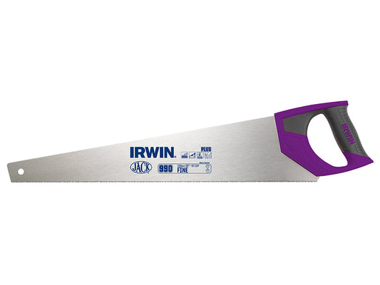 990UHP Fine Handsaw Soft Grip 550mm (22in) 9 TPI, IRWIN Jack