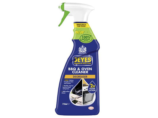 BBQ & Oven Cleaner Spray 750ml, Jeyes