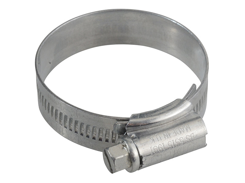 1M Zinc Protected Hose Clip 32 - 45mm (1.1/4 - 1.3/4in), Jubilee®