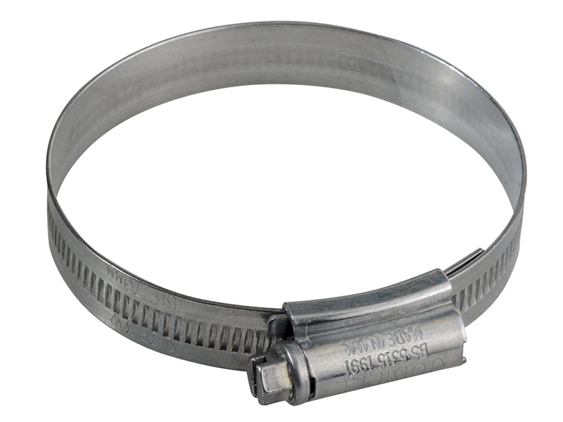 3 Zinc Protected Hose Clip 55 - 70mm (2.1/8 - 2.3/4in), Jubilee®