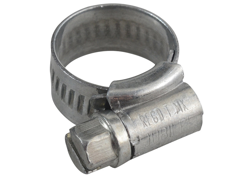 M00 Zinc Protected Hose Clip 11 - 16mm (1/2 - 5/8in), Jubilee®