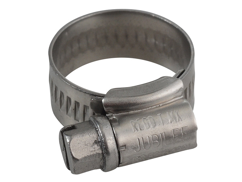 OO Stainless Steel Hose Clip 13 - 20mm (1/2 - 3/4in), Jubilee®