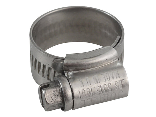 O Stainless Steel Hose Clip 16 - 22mm (5/8 - 7/8in), Jubilee®