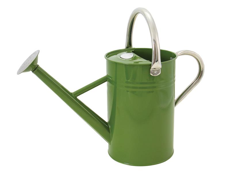 Metal Watering Can Tweed Green 4.5 litre, Kent & Stowe