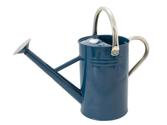 Metal Watering Can Midnight Blue 4.5 litre, Kent & Stowe