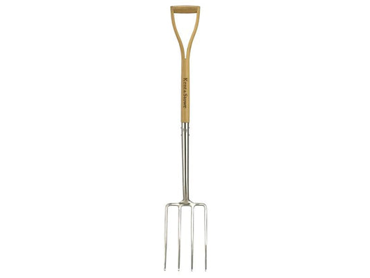 Stainless Steel Digging Fork, FSC®, Kent & Stowe