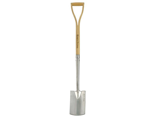 Stainless Steel Border Spade, FSC®, Kent & Stowe