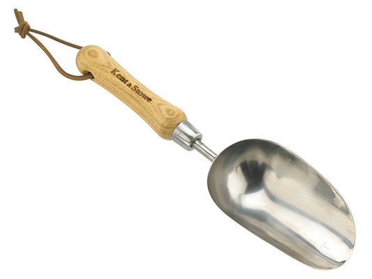 Stainless Steel Hand Potting Scoop, FSC®, Kent & Stowe