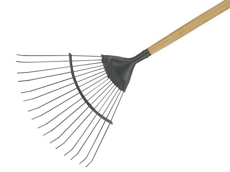 Carbon Steel Lawn & Leaf Rake, FSC®, Kent & Stowe