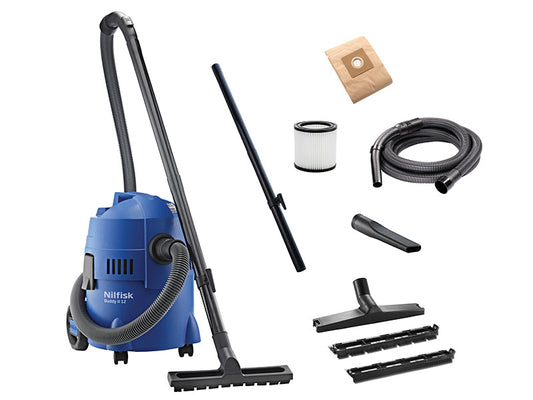 Buddy II Wet & Dry Vacuum 12 litre 1200W 240V, Nilfisk Alto (Kew)