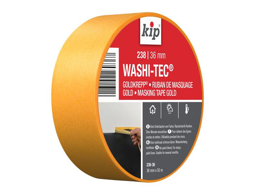 238 Premium WASHI-TEC® Masking Tape 36mm x 50m, KIP®