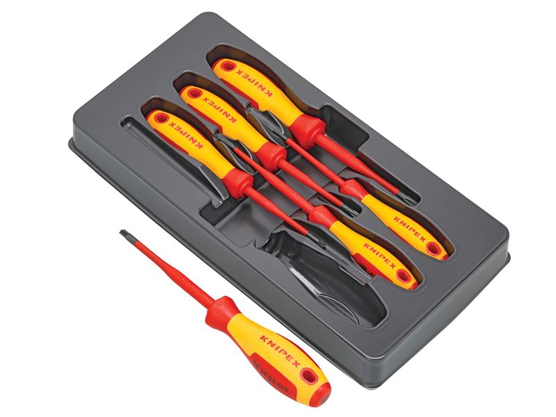 VDE Screwdriver Set, 6 Piece, Knipex