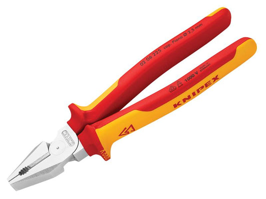 VDE High Leverage Combination Pliers 225mm, Knipex