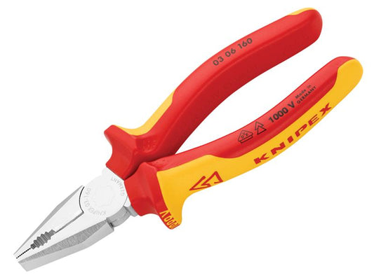 VDE Combination Pliers 160mm, Knipex