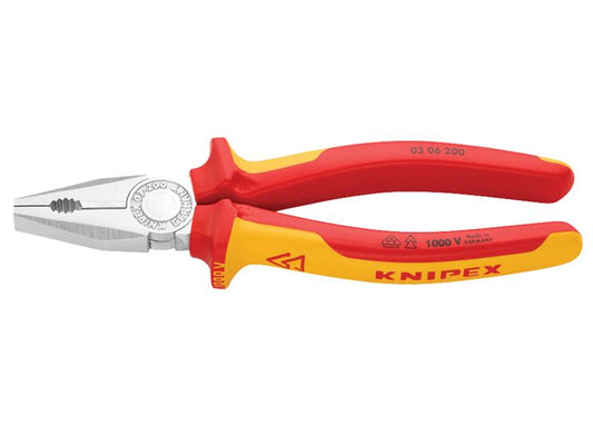 VDE Combination Pliers 200mm, Knipex