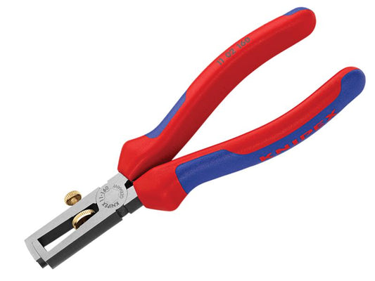 End Wire Insulation Stripping Pliers Multi-Component Grip 160mm, Knipex