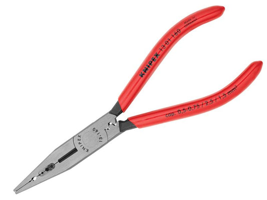 4-in-1 Electrician's Pliers PVC Grip 160mm (6.1/4in), Knipex