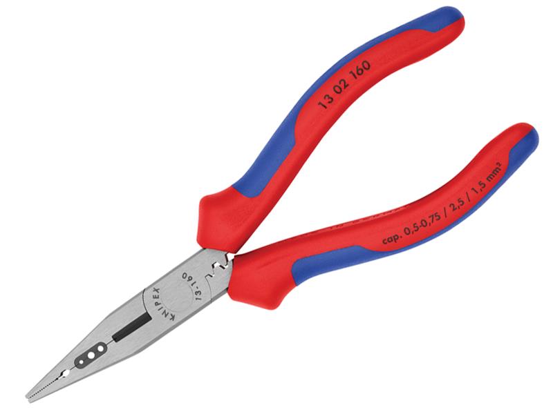 4-in-1 Electrician's Pliers Multi-Component Grip 160mm (6.1/4in), Knipex