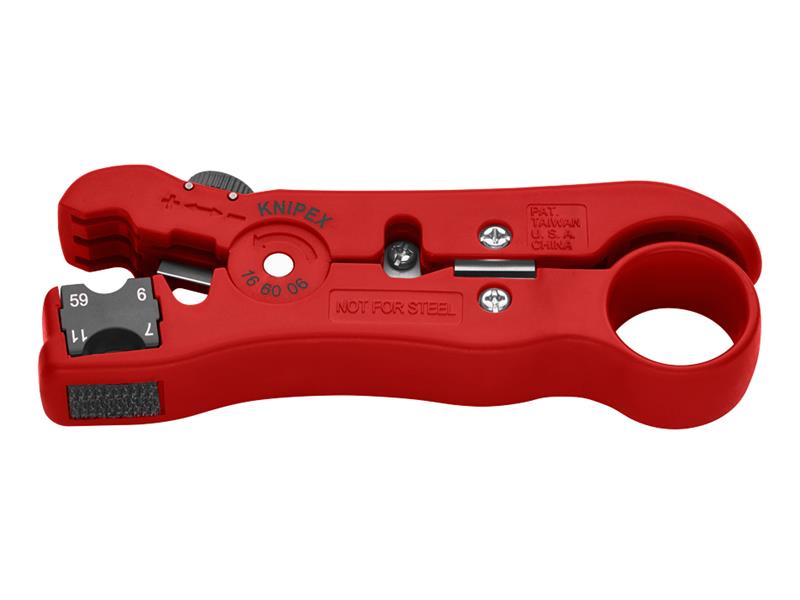 Wire Stripping Tool for Coax And Data Cable, Knipex