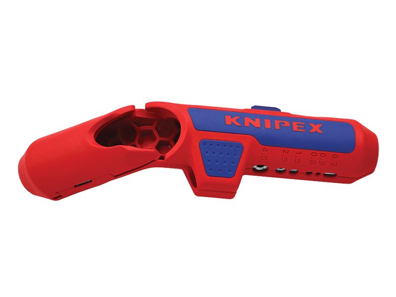 ErgoStrip® Universal Stripping Tool - Left Handed, Knipex