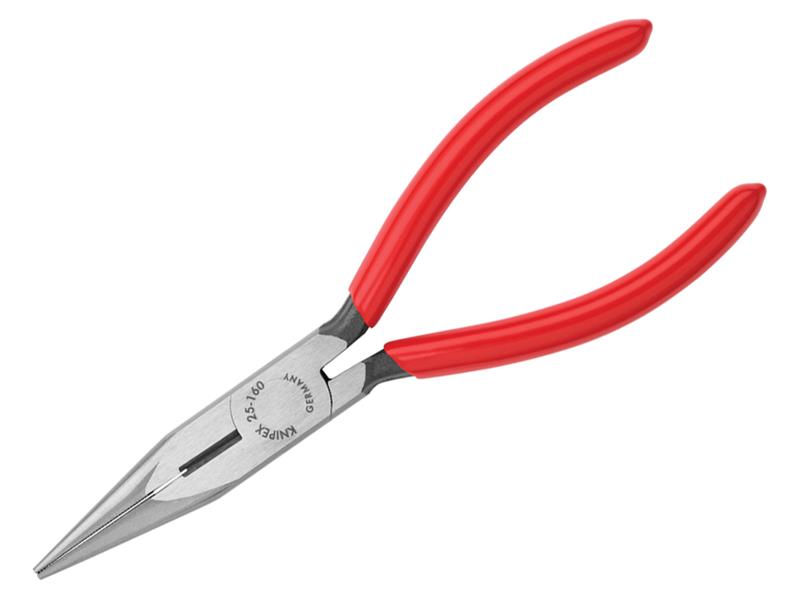 Snipe Nose Side Cutting Pliers (Radio) PVC Grip 160mm (6.1/4in), Knipex