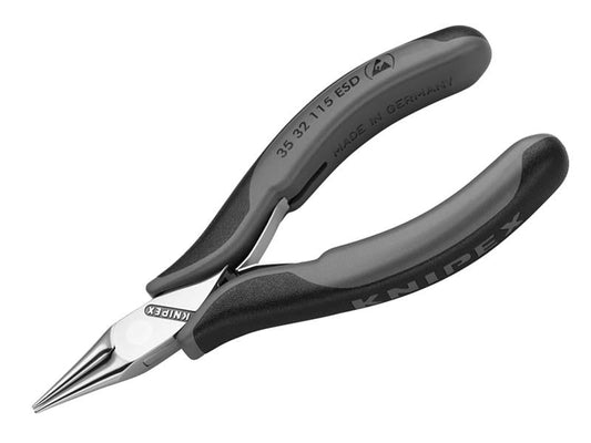 ESD Electronics Round Nose Pliers 115mm, Knipex