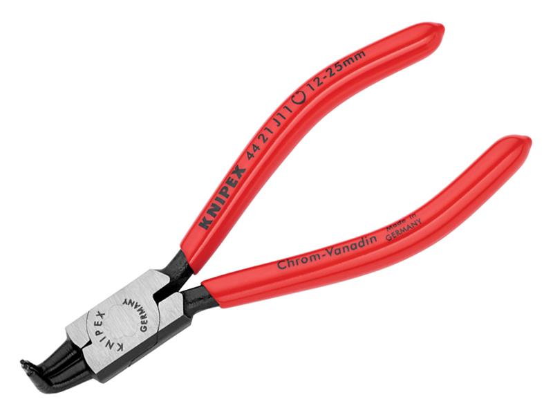 Circlip Pliers Internal 90° Bent Tip 12 - 25mm J11, Knipex