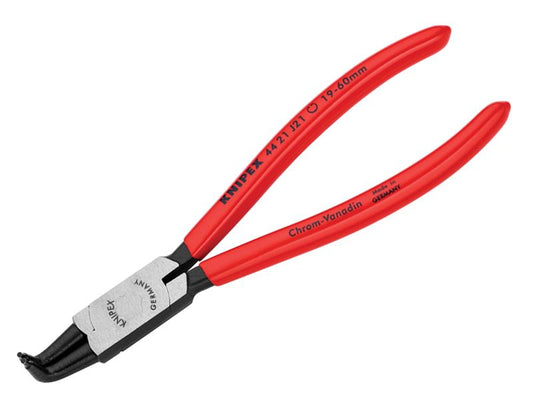 Circlip Pliers Internal 90° Bent Tip 19 - 60mm J21, Knipex