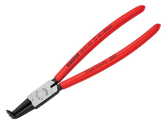 Circlip Pliers Internal 90° Bent Tip 40 - 100mm J31, Knipex