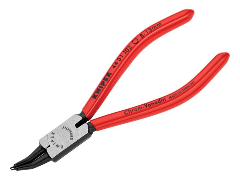 Circlip Pliers Internal 45° Bent Tip 8-13mm J02, Knipex