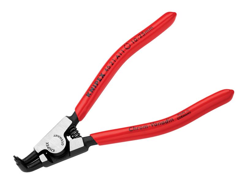 Circlip Pliers External 90° Bent Tip 10 - 25mm A11, Knipex