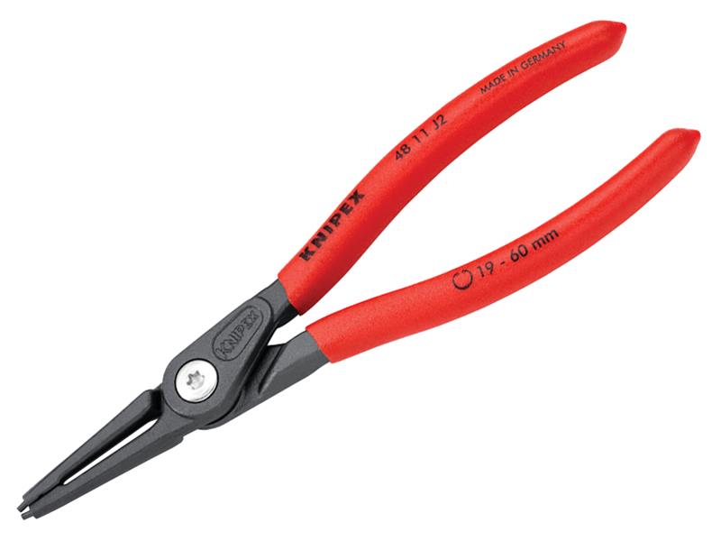 Precision Circlip Pliers Internal Straight 19-60mm J2, Knipex