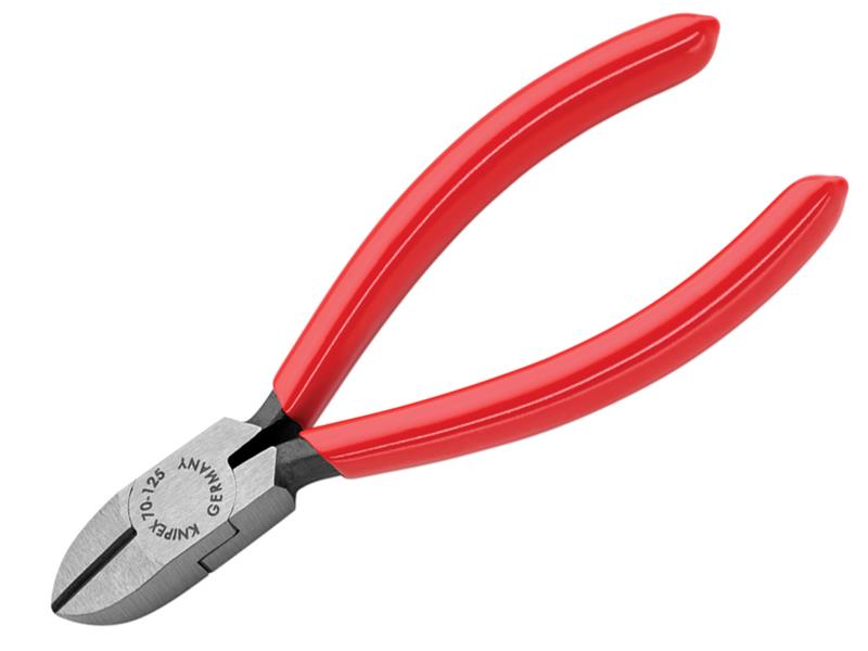 Diagonal Cutters PVC Grip 125mm, Knipex