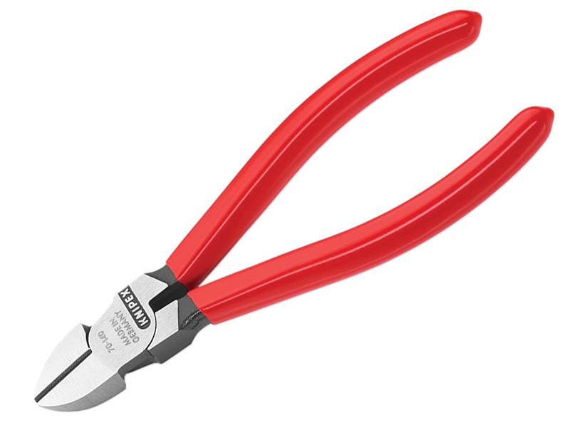 Diagonal Cutters PVC Grip 140mm, Knipex